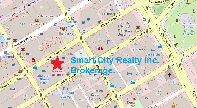 Smart City Realty Inc. Brokerage
130 Albert Street, Ottawa, Ontario, Canada. K1P 5G4